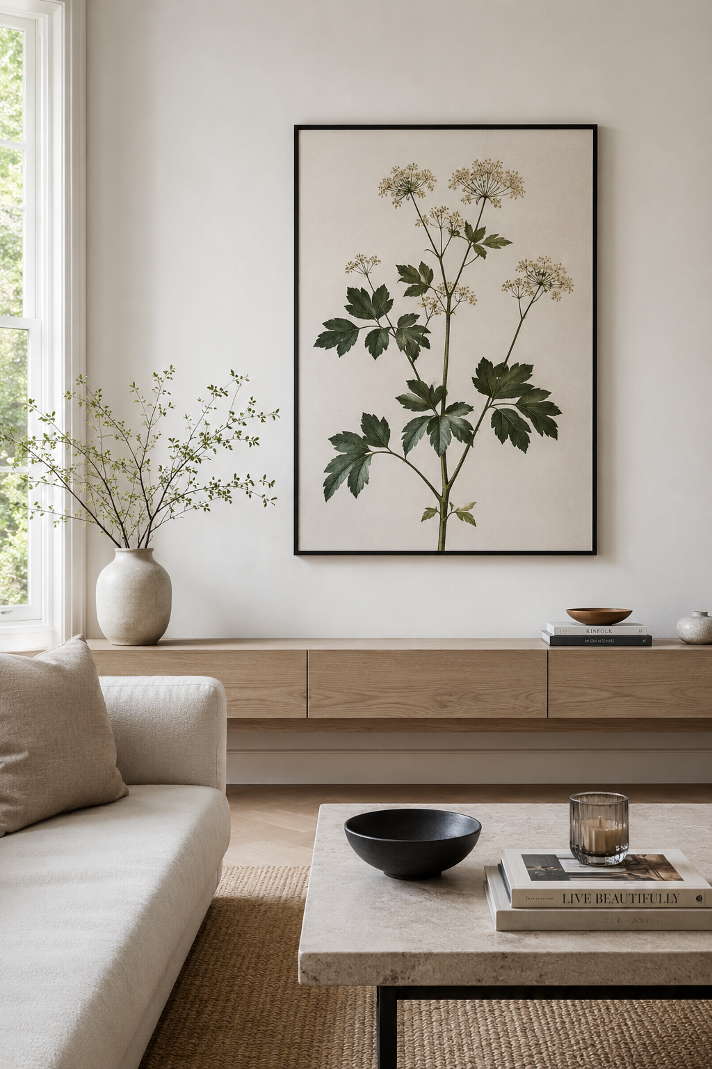 Minimalist Dekorasyonda Duvar Sanatı: Az ile Çok Şey Anlatmak